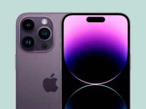 iPhone front and back