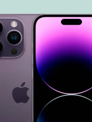 iPhone front and back