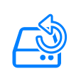 Cell phone data recovery service icon